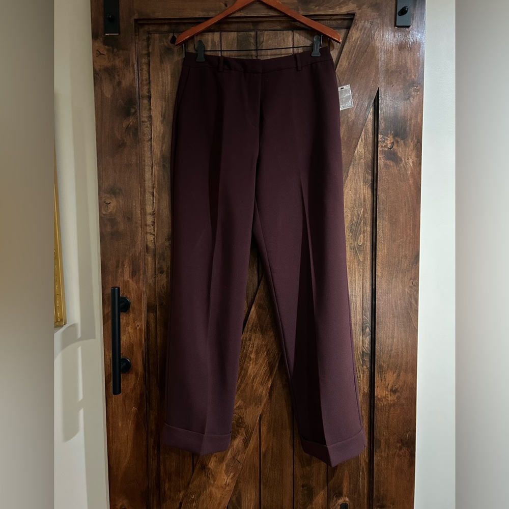 Vince Camuto Burgundy Pants